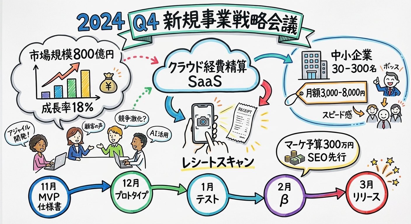 グラフィックレコーディングのサンプル画像