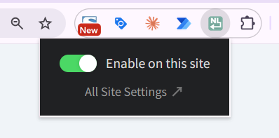 ChatGPT Ctrl+Enter Senderのオン/オフ切り替え画面