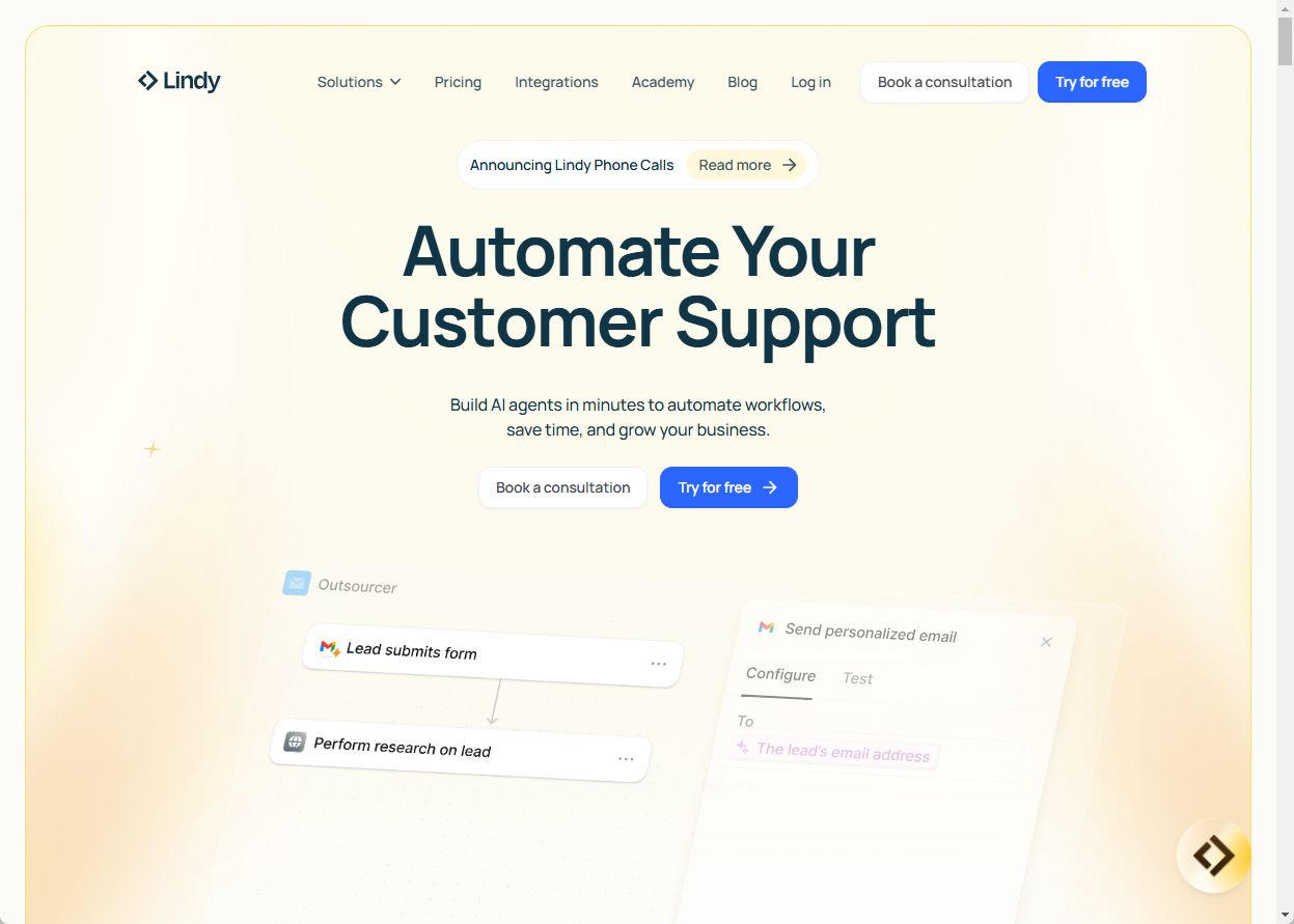 仕事のためのAIアシスタント「Lindy.AI」