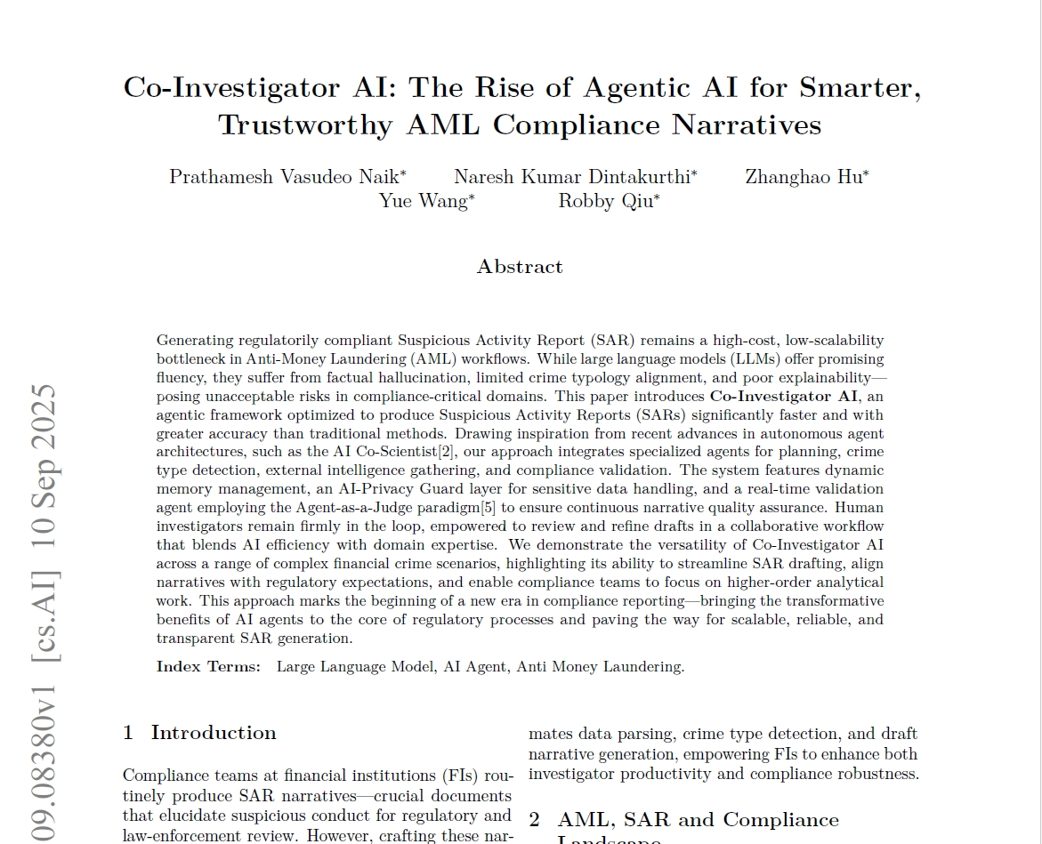 金融犯罪捜査におけるAI技術の活用イメージ