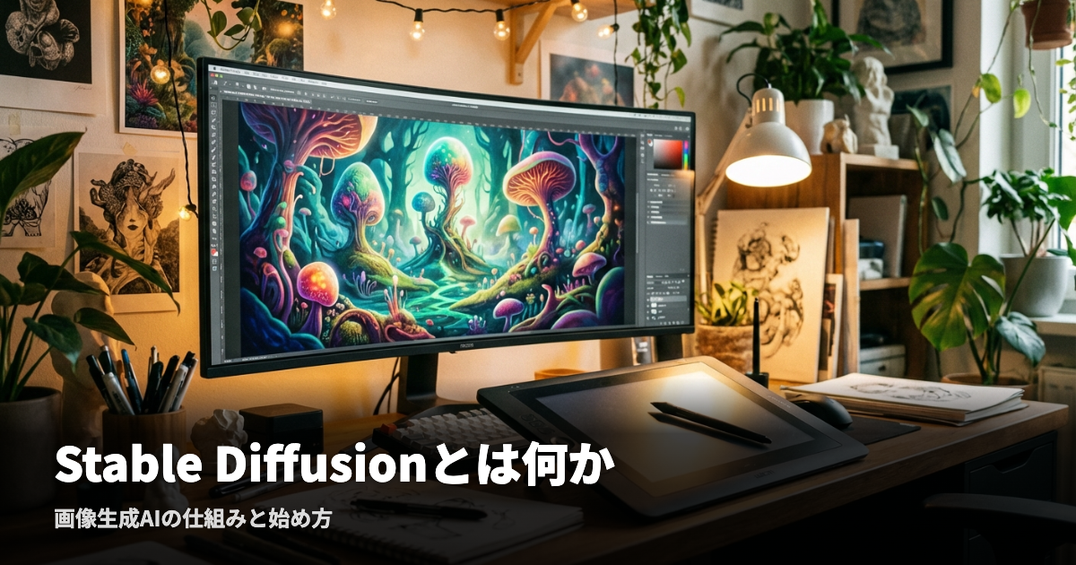 Stable Diffusionとは何か — 画像生成AIの仕組みと始め方