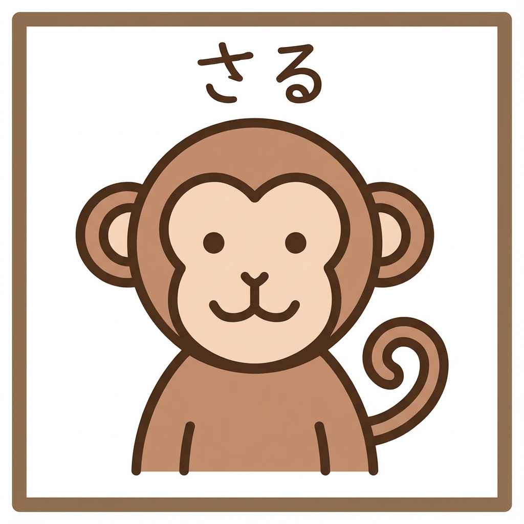 さるアイコン